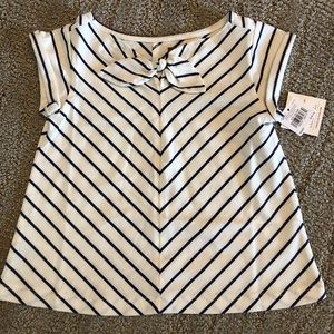 NWT Tea Collection Girls Top 18-24 m